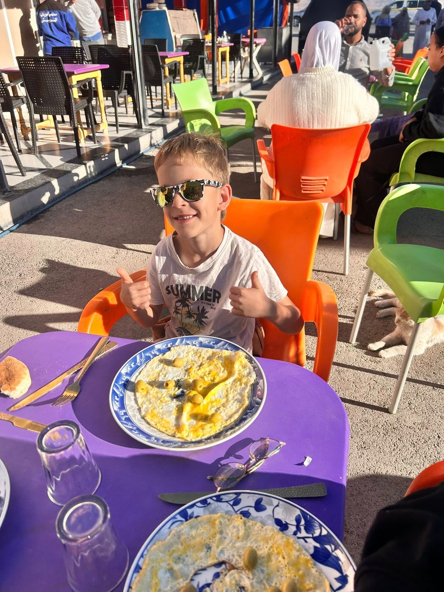 Jules 10 ans décrit son voyage au Maroc avec les Hirondelles de l'Atlas
